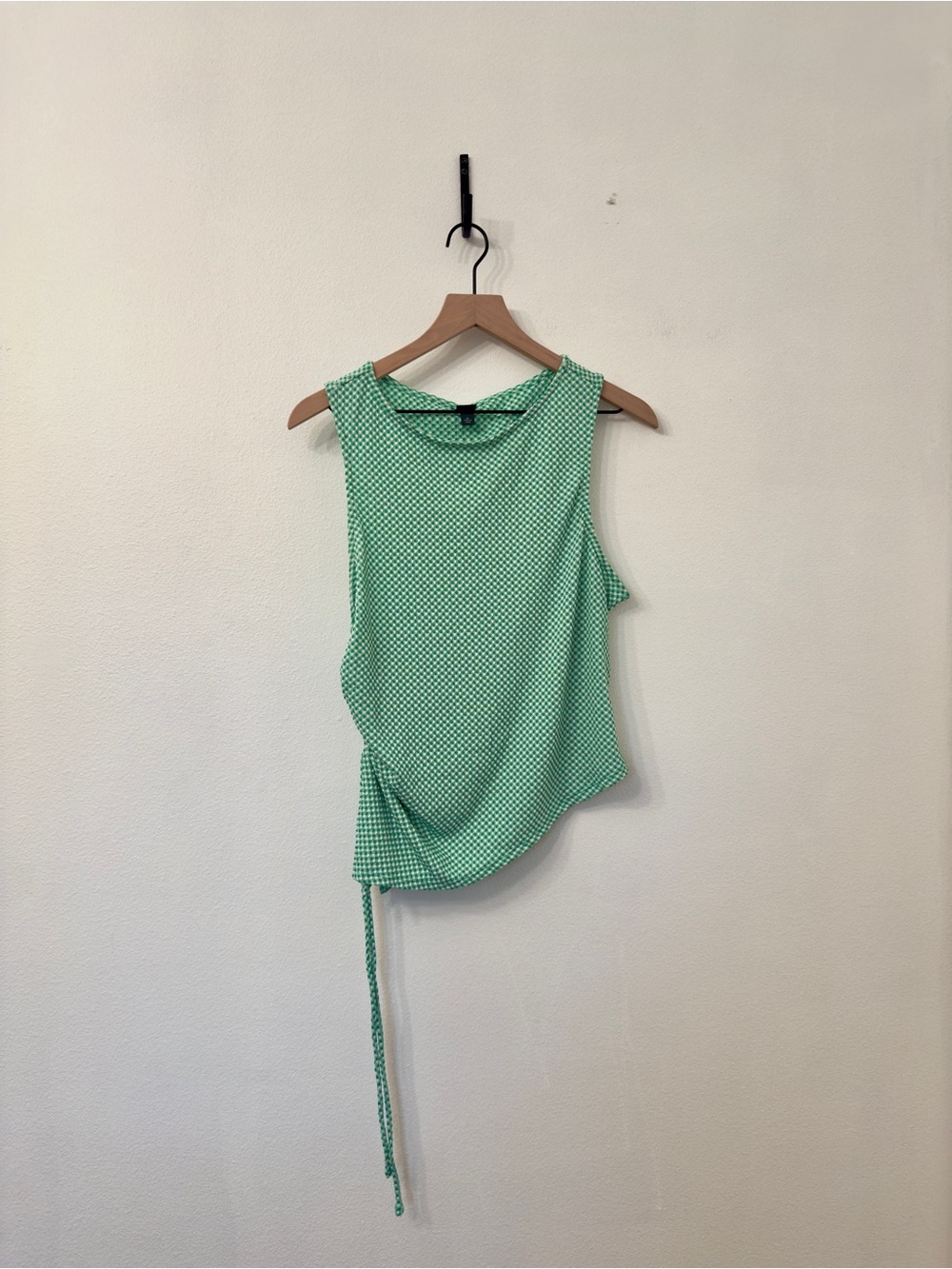 wild fable Green Sleeveless Side-Tie Tank